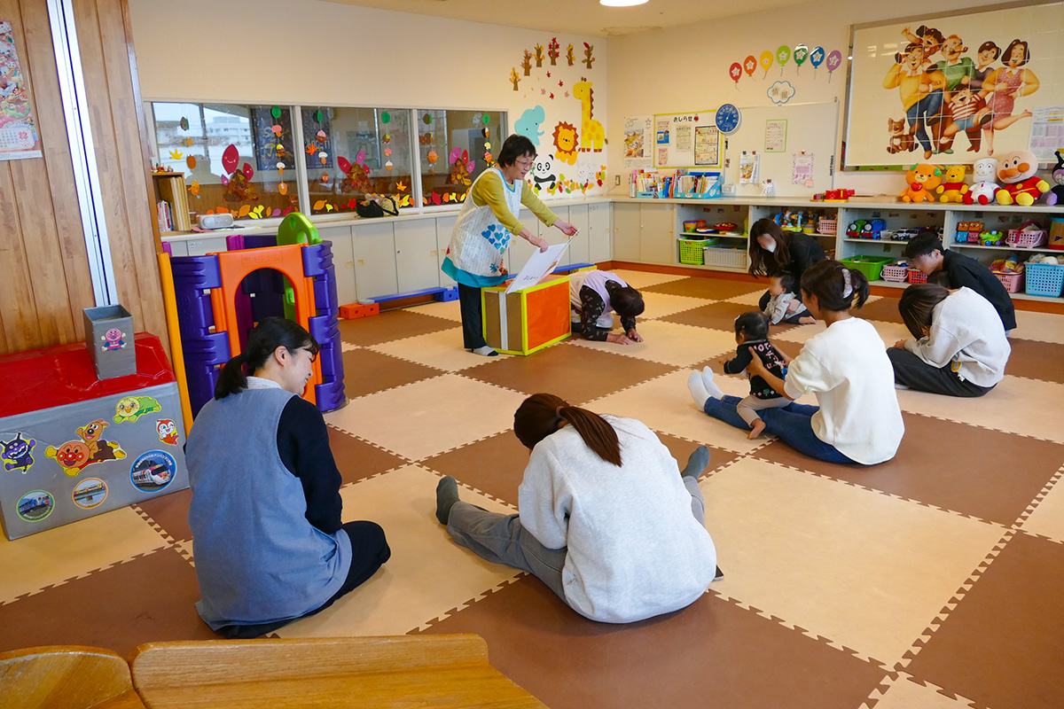 毎週水曜と金曜の午後開催！0歳～1歳半までの赤ちゃん限定「赤ちゃん広場」