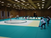愛媛県武道館相撲教室