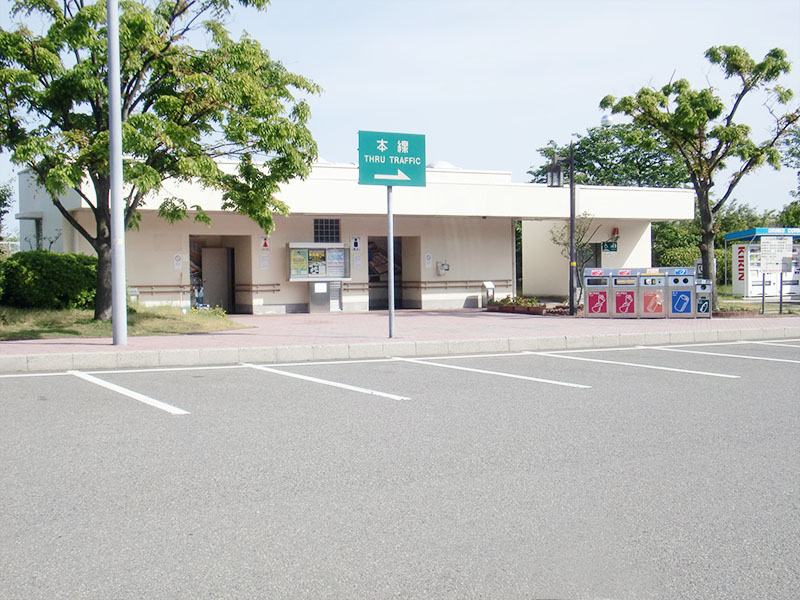 松山自動車道　上分パーキングエリア（上り線）